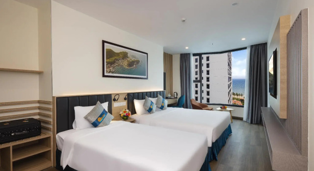Трёхместный номер Executive Lucky Sun Hotel Nha Trang Beach
