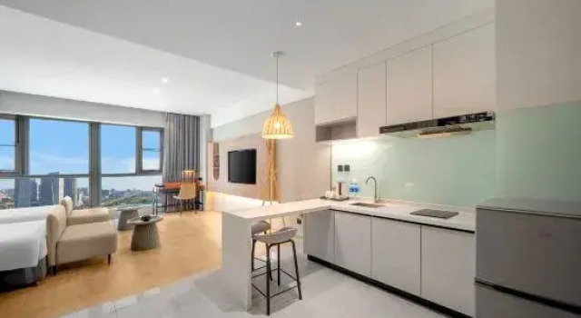 Changchun Manfori Hotel Apartment (Jingyue Mingyu Plaza), Boek Appartement Hotels in Changchun met parkeren, Parkeren