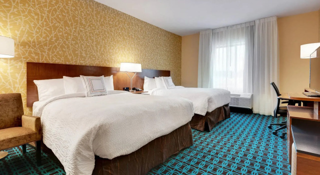 Четырёхместный номер Standard Fairfield Inn by Marriott Houston Northwest/Willowbrook