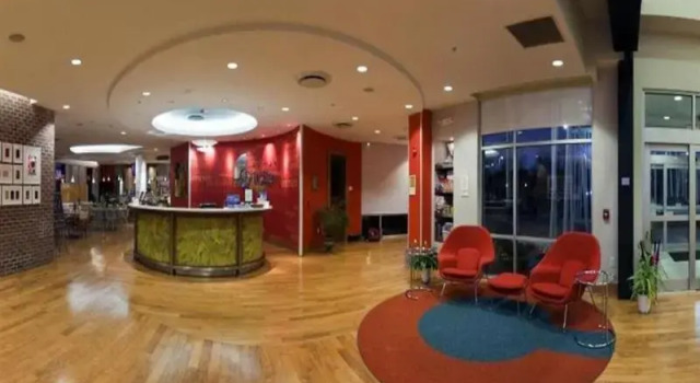 Кровать в общем номере Hotel Indigo Columbus Architectural Center by IHG