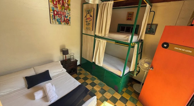 Трёхместный номер Standard Viajero Hostel Cali & Salsa School