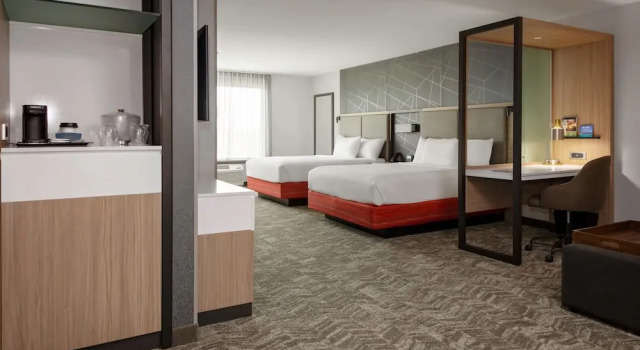 Четырёхместный люкс SpringHill Suites by Marriott Beaufort