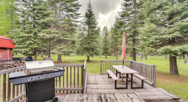 Коттедж с 3 комнатами Peaceful Donnelly Retreat < 1 Mi to Lake Cascade!