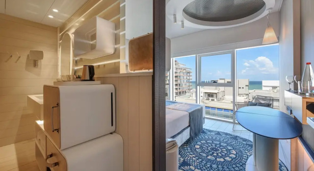 Двухместный номер Port Superior с видом на море Port Tower by Isrotel Design