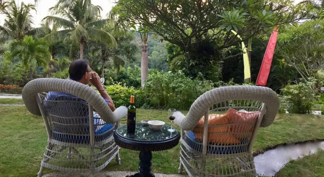 Люкс с красивым видом из окна Gunung Paradis Retreat