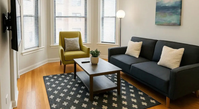 Апартаменты 2BR Living - Halsted rep