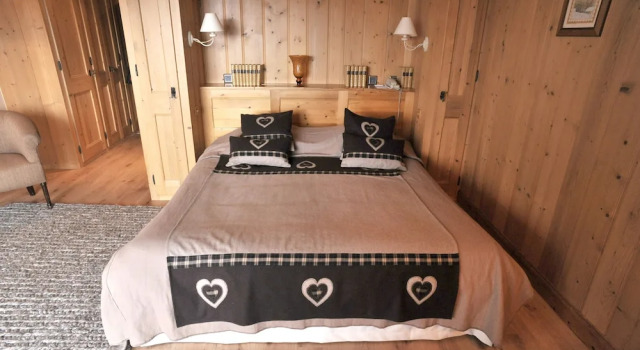 Двухместный номер Standard с балконом и с видом на горы Chalet dAdrien