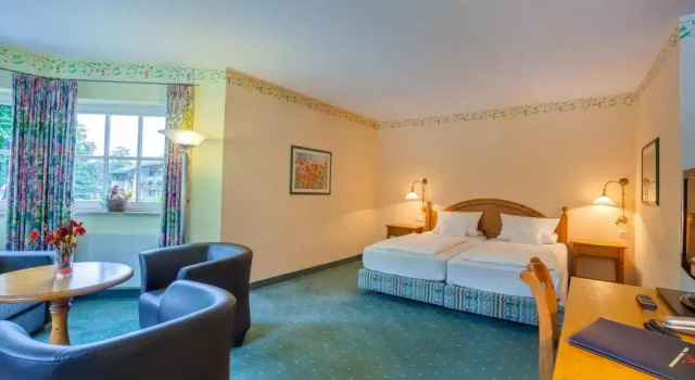 Superior Dvoulůžkový s manželskou postelí pokoj Hotel Haus Hammersbach