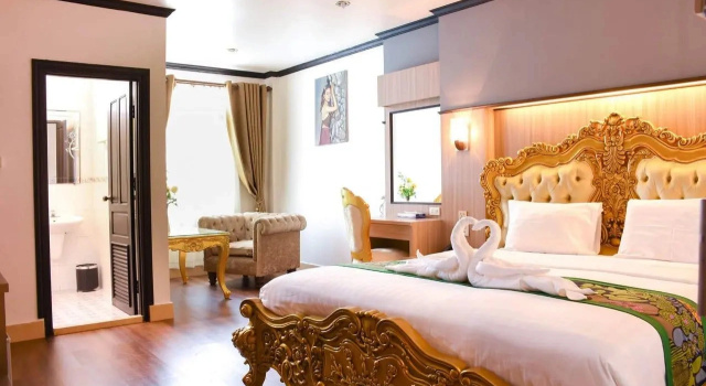 Люкс с видом на город Sokdee City Hotel