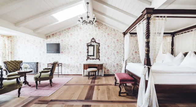 Номер Superior Relais & Chateaux Hotel Castel Fragsburg