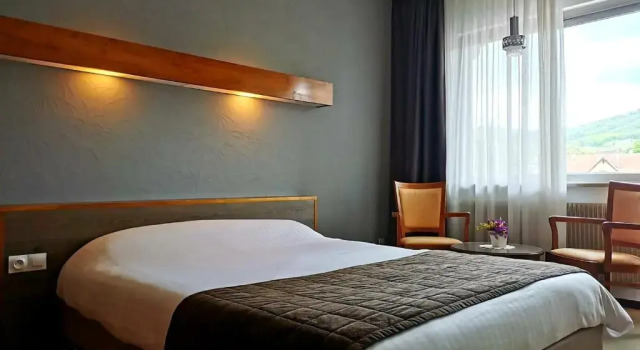 Двухместный номер Superior с балконом Hotel Munsch Restaurant & Wellness, Colmar Nord - Haut-Koenigsbourg