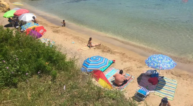 Kefalonia apartments - 2 bedroom apartment in orchard, cute veranda, ground floor