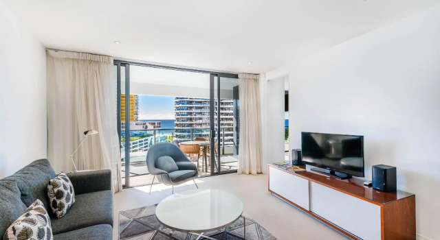 Номер Standard c 1 комнатой с видом на океан Peppers Broadbeach
