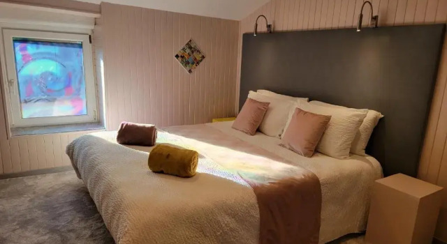 Deluxe dobbelt værelse Chambre D´hôtes Léonie & Restaurant