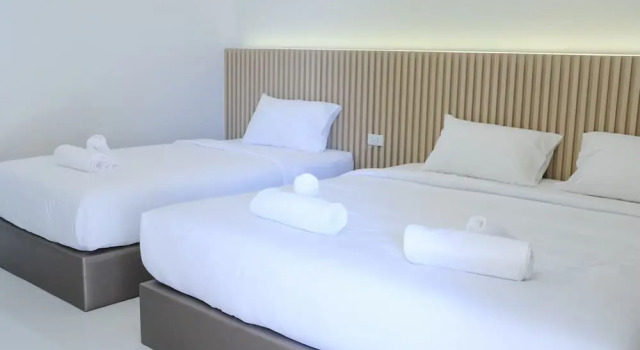 Трёхместный номер Deluxe с балконом Sangthian Beach Resort