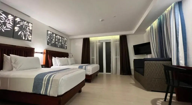 Habitación familiar Estándar con vista al mar Aira Boracay Hotel