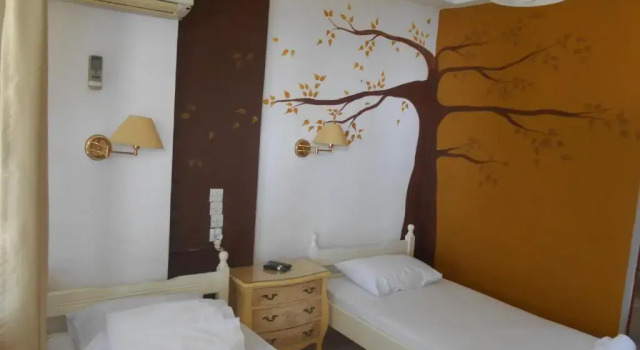 Студия с балконом и с красивым видом из окна Mina Apartments