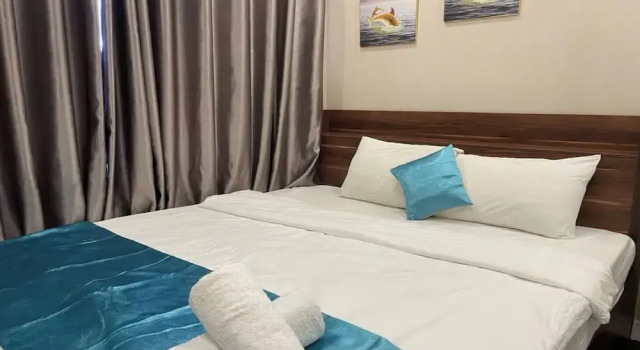 Семейный клубный люкс с 3 комнатами с видом на город Nova Saigon Airport Botanica Premier Apt