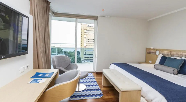 Двухместный номер Standard с видом на море Cosmos Pacifico Hotel