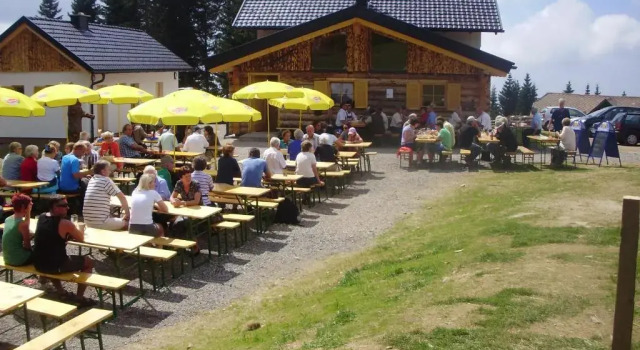 Двухместный номер Standard с балконом Panoramadorf Saualpe
