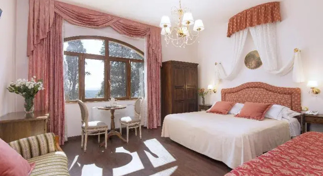 Трёхместный номер Comfort Limonaia Villa Lecchi Hotel Wellness