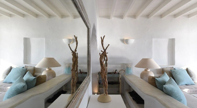 Апартаменты Premium Ochre Dream, Beach front & Sunset villa Naousa