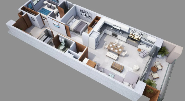 Loft 268-408 Spacious 2 Bedroom 2 Bathroom Zona Romantica, Book Hotel Hotels in Jalisco with a Pool, Swimming Pool
