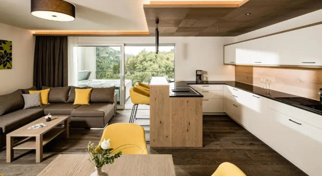 Люкс с 3 комнатами Panorama Residence Saltauserhof Resort