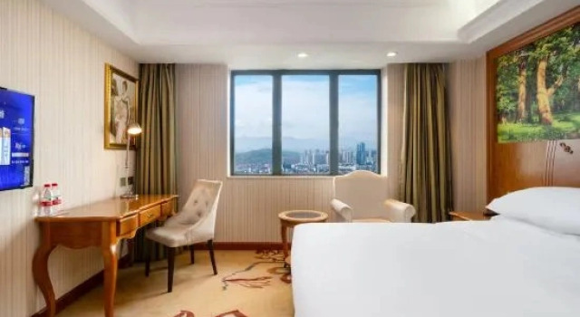 Люкс Deluxe с красивым видом из окна Vienna Hotel (Shenzhen Longgang Xinsheng Metro Station Branch)