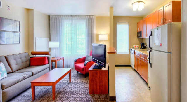 Люкс с 2 комнатами TownePlace Suites by Marriott Raleigh Cary-Weston Parkway