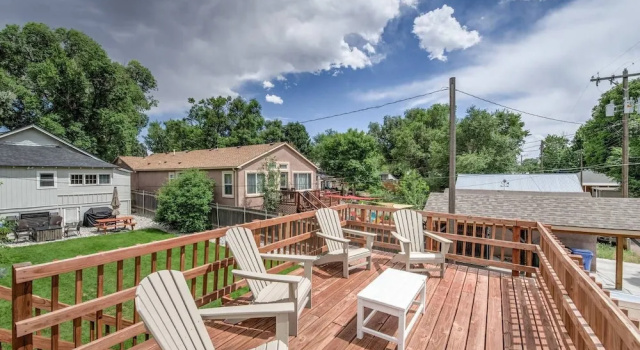 Коттедж 1910 Mountain View, Fire pit + Roof Deck, Downtown