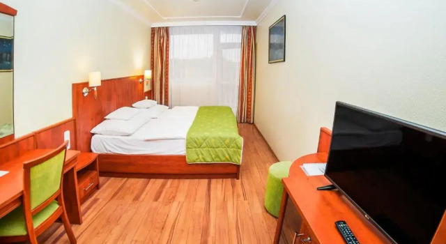Двухместный номер Standard с балконом Hotel Silver