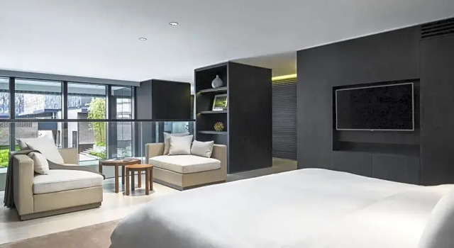 Люкс с видом на сад Upper House Chengdu