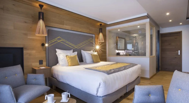 Номер Standard с балконом Hôtel Alparena & Spa - 4 étoiles