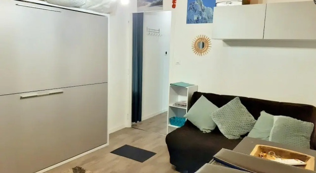 Studio in Chamrousse, with Wonderful Mountain View And Balcony - 100 M From the Slopes, Забронировать Апартаменты/квартира Апартаменты Шамрусс, рядом с Горнолыжный подъемник Адреналин Парк, Апартаменты/квартира