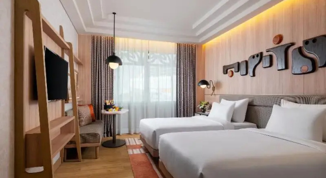 Premier Twin room Grand Inna Tunjungan Hotel Surabaya