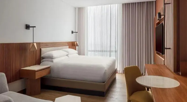 Двухместный клубный люкс Barranquilla Marriott Hotel
