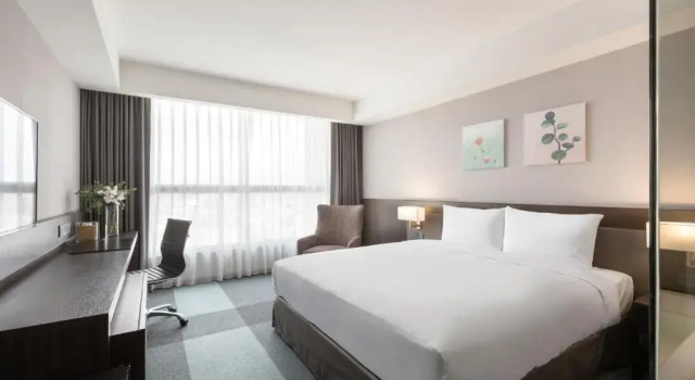 Двухместный номер Deluxe Lakeshore Hotel Tainan