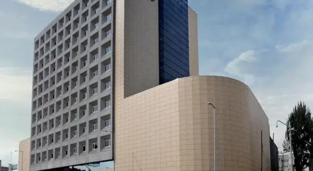 Кровать в общем номере Courtyard by Marriott Mexico City Revolucion