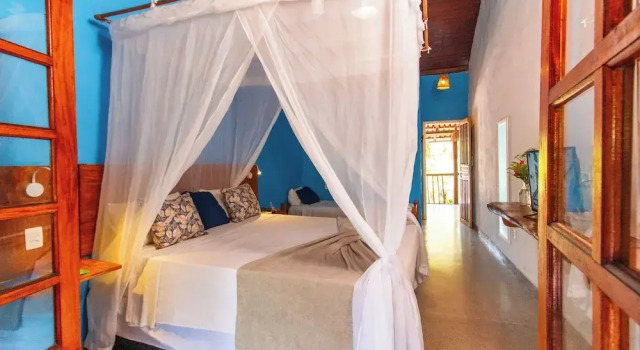 Трёхместный номер Standard Travel Inn Pousadas & Beach Club Trancoso