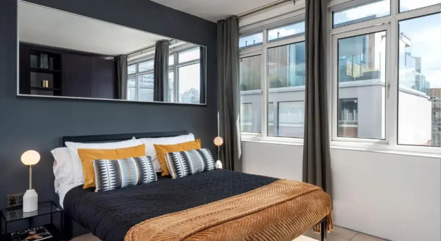 D8 - Hoxton Square Penthouse, Забронировать Отель Хокни Лондон, рядом с Железнодорожная станция Олд-Стрит