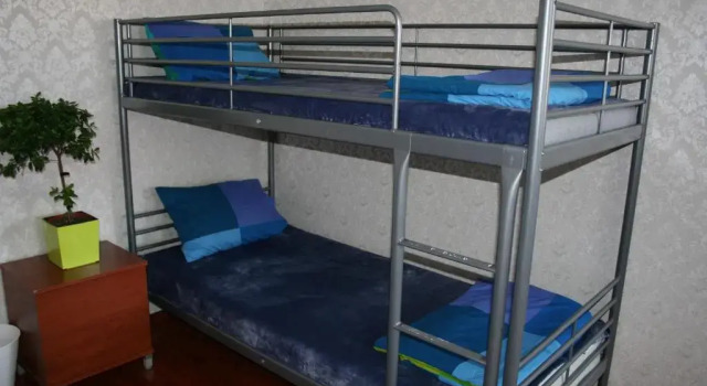 Bett im Wohnheim (Männerwohnheim) Americana