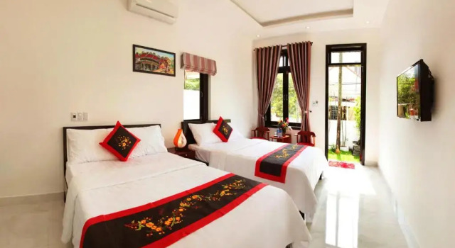 Четырёхместный номер Deluxe Sunny Garden Homestay