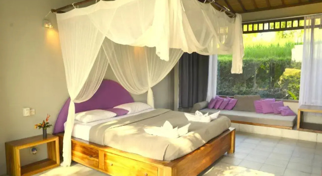 Номер Superior с красивым видом из окна Prashanti Bali