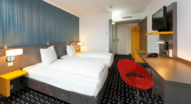 Номер Standard Premier Inn Stuttgart Bad Cannstatt