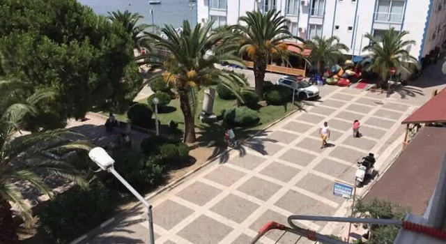 Standardowy dwuosobowy pokój z widokiem na morze Omer Deniz Motel