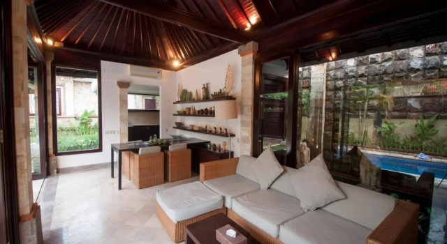 Apple Green Kori Villa, Rezervovat Vila Hotely v Bali se snídaní, Snídaně