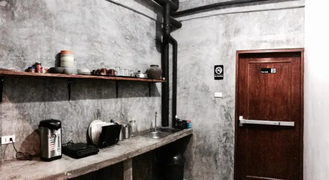 Łóżko w pokoju wieloosobowym Dayon Hostel