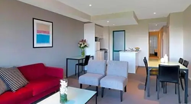 Апартаменты с 2 комнатами с видом на парк Adina Apartment Hotel St Kilda Melbourne
