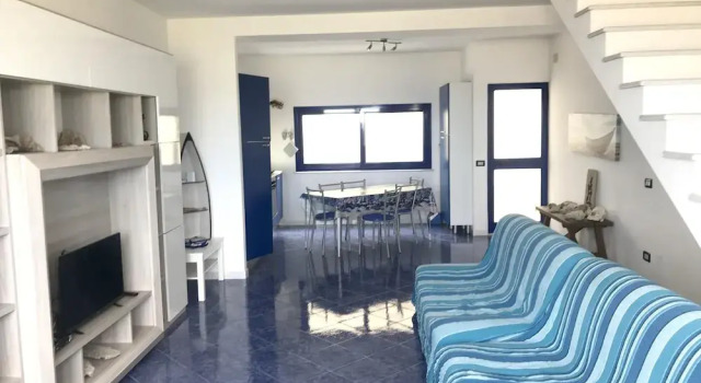 House With 2 Bedrooms in Calasetta, With Wonderful sea View and Enclos